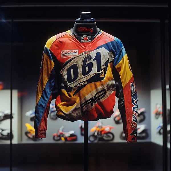 Exquisite Motocross Shirt: A Display of Craftsmanship