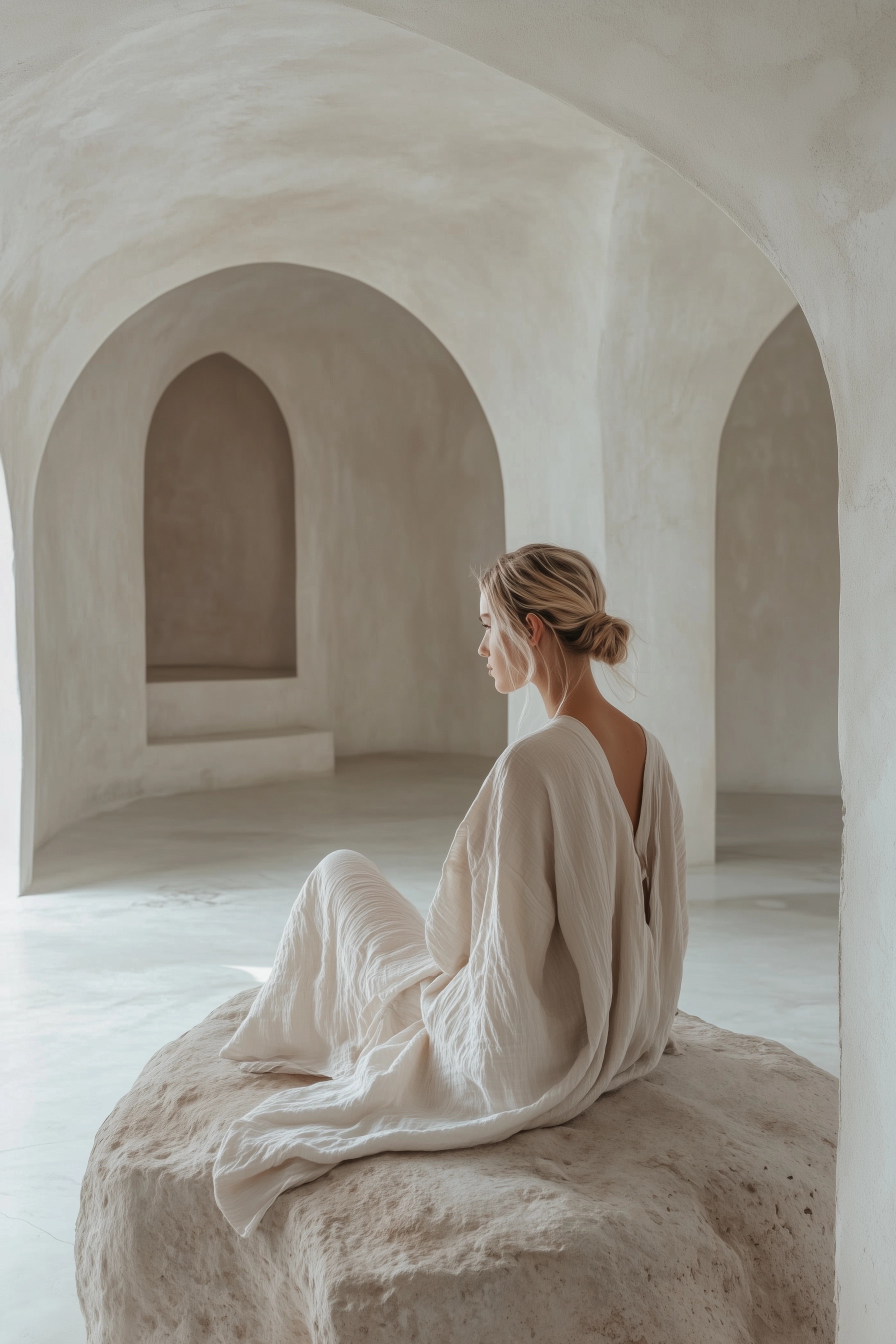 Ethereal Minimalism: Vogue Runway Shoot