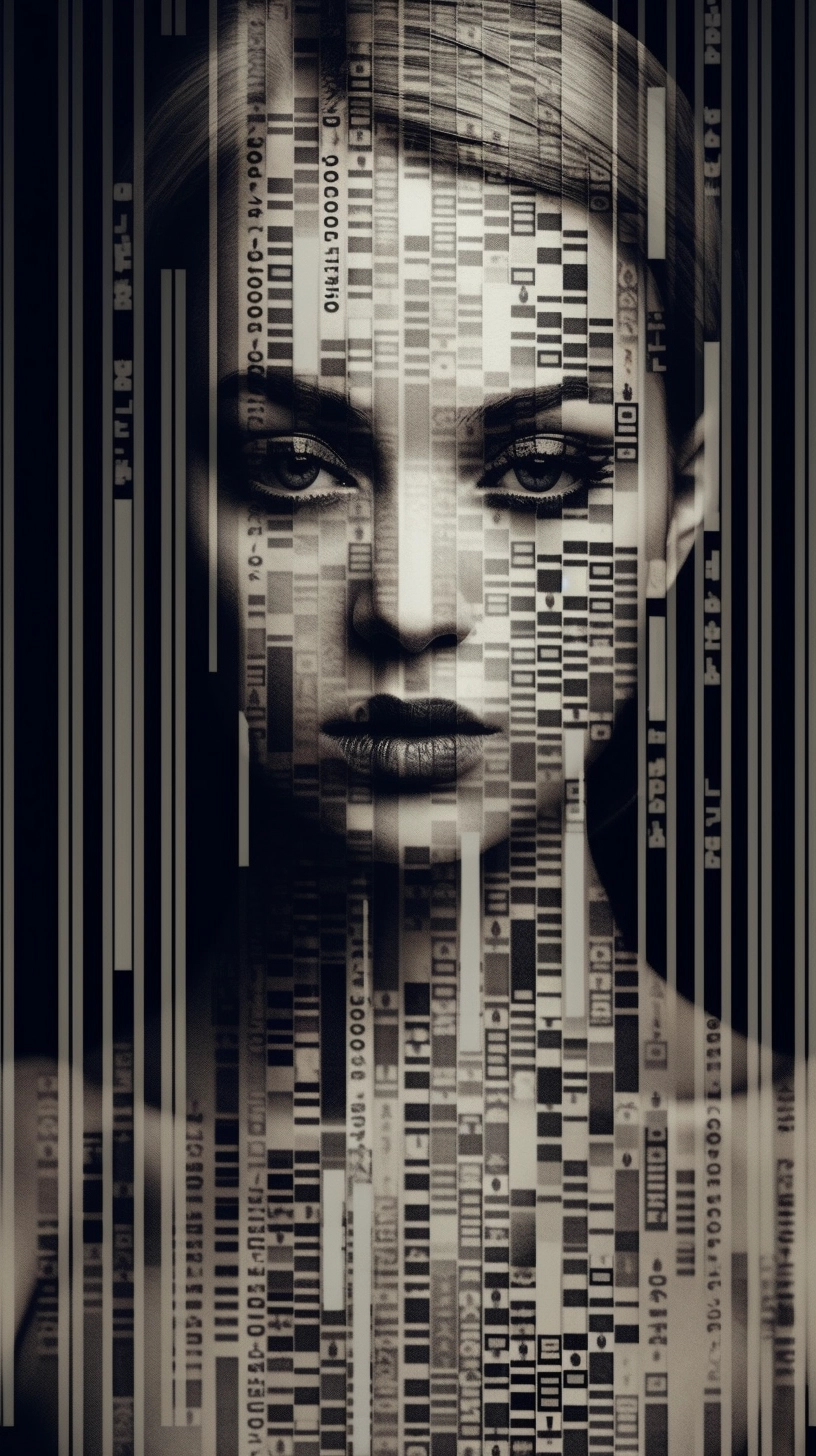 Barcode Art: Unique Portraits