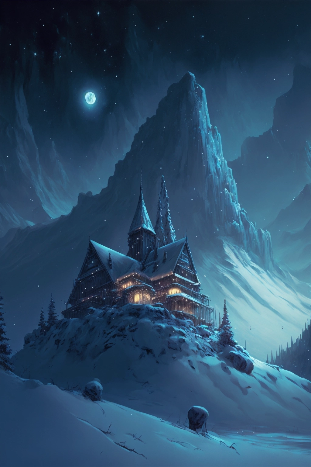 Santa's Palace: Dreamlike Snow Paradise