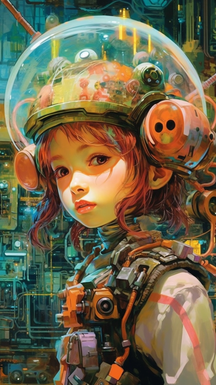 Discover Akira Toriyama's Cyberpunk Pippi