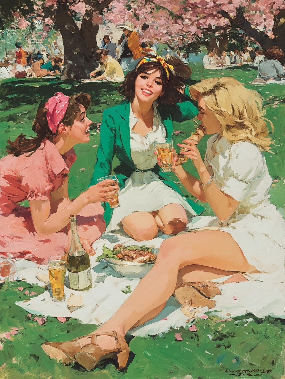 Spring Kebab Picnic: Celebrate Her Birthday!