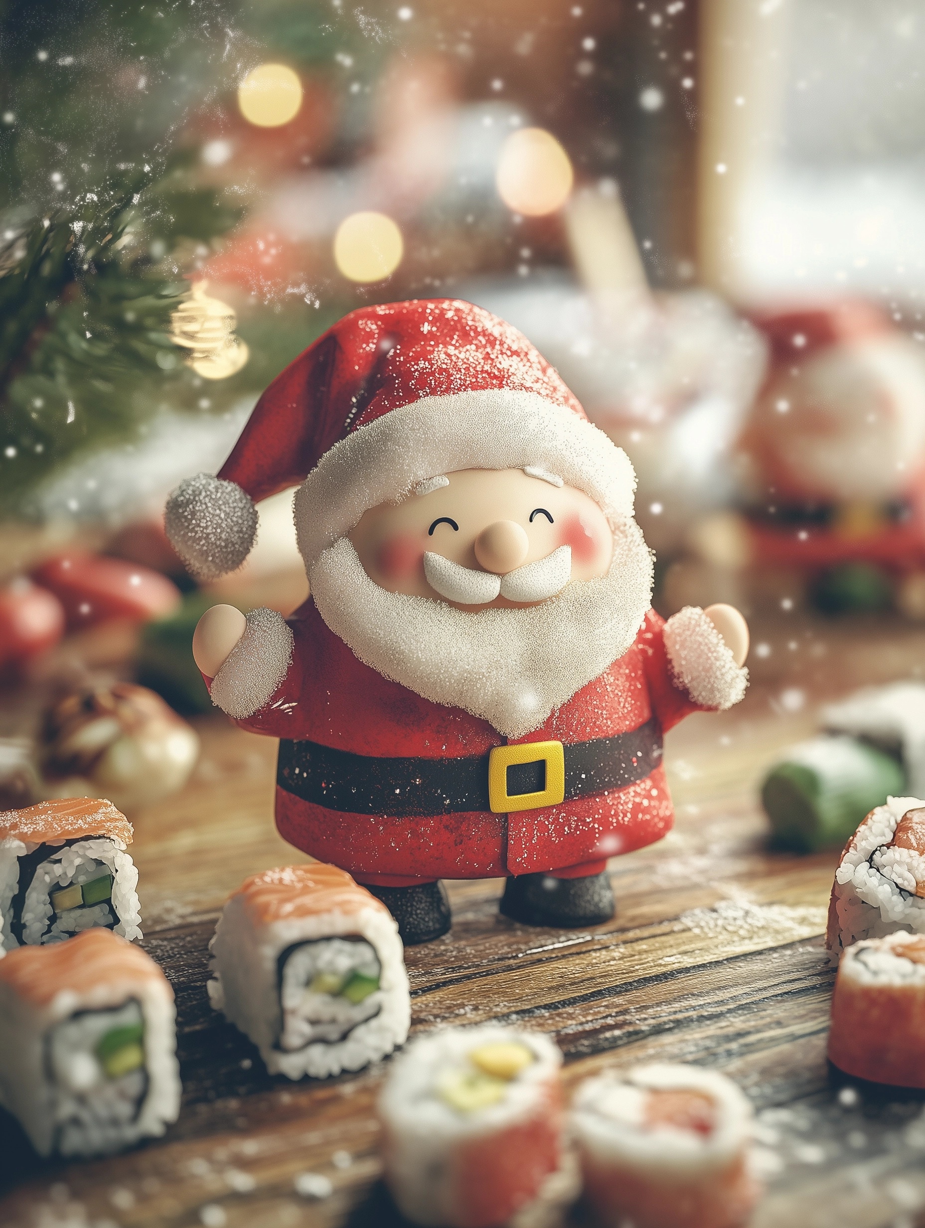 Unique Sushi Gifts: Creative Holiday Illustrations