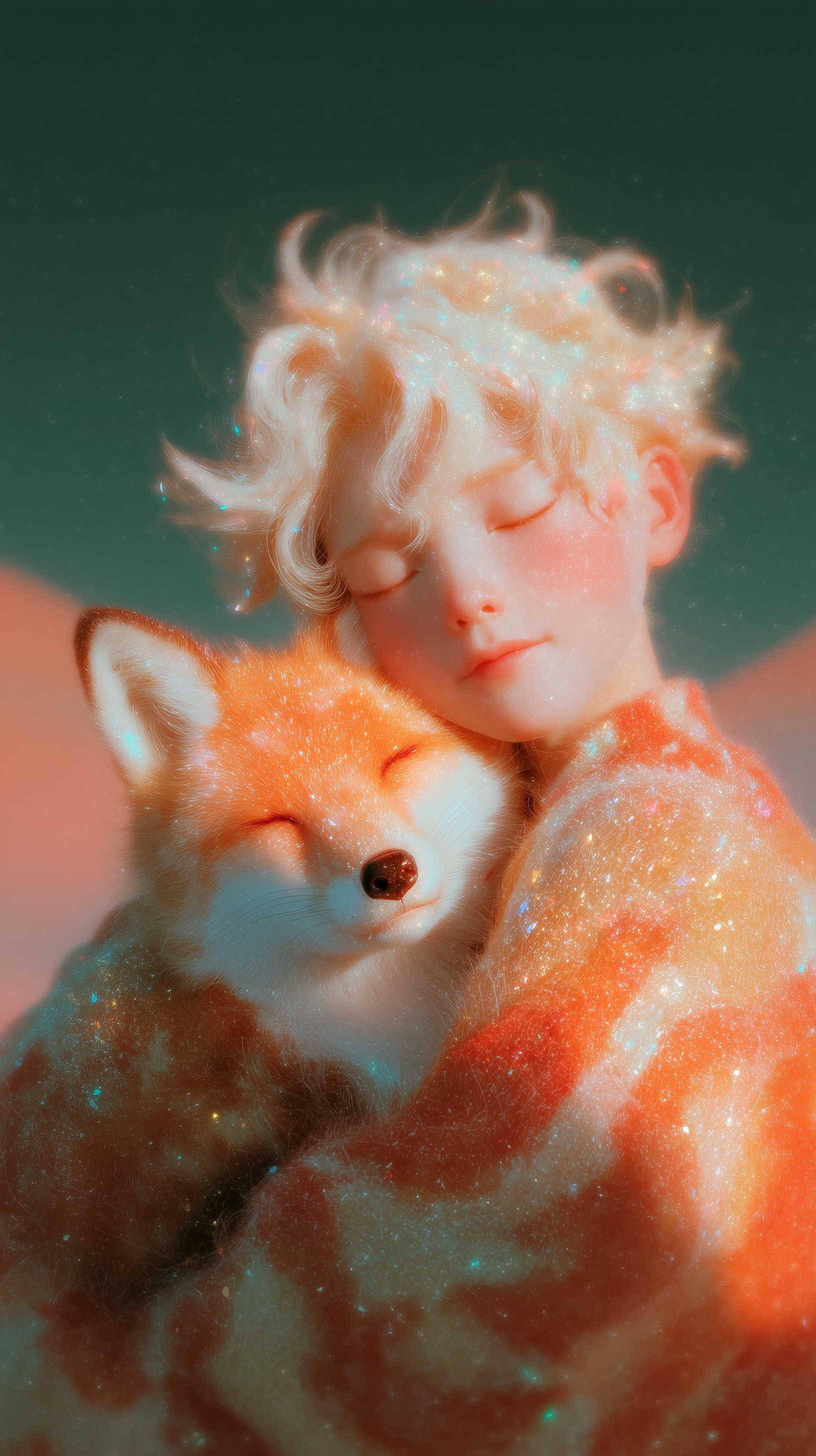 Le Petit Prince and His Adorable Fox Companion