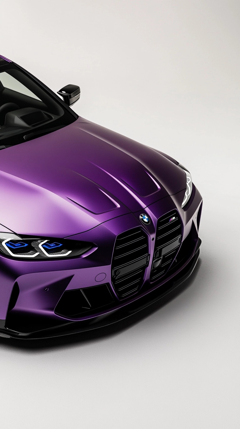 Stunning BMW G80 M3 in Twilight Purple