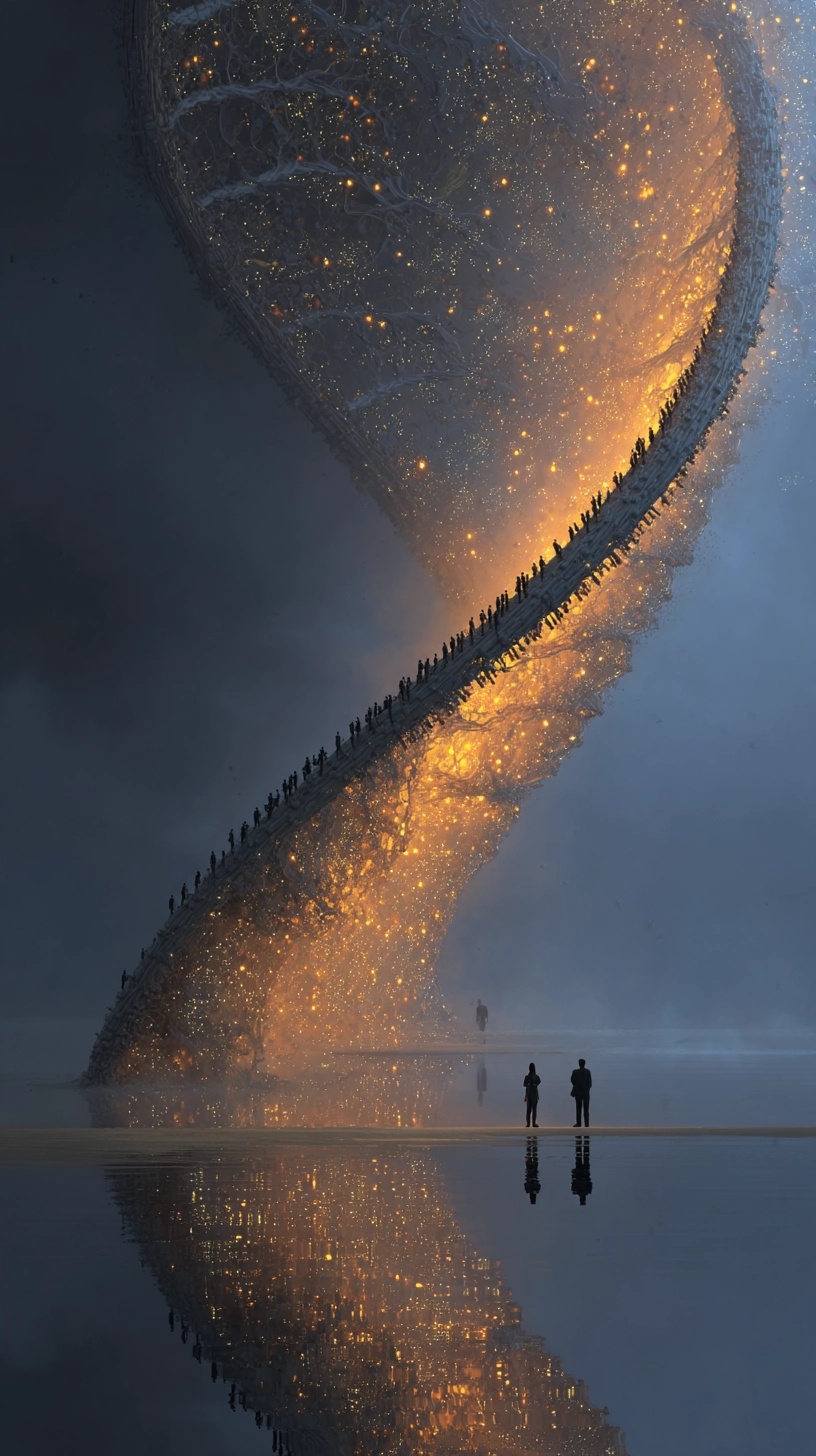 Journey Through a DNA-Inspired Earthscape