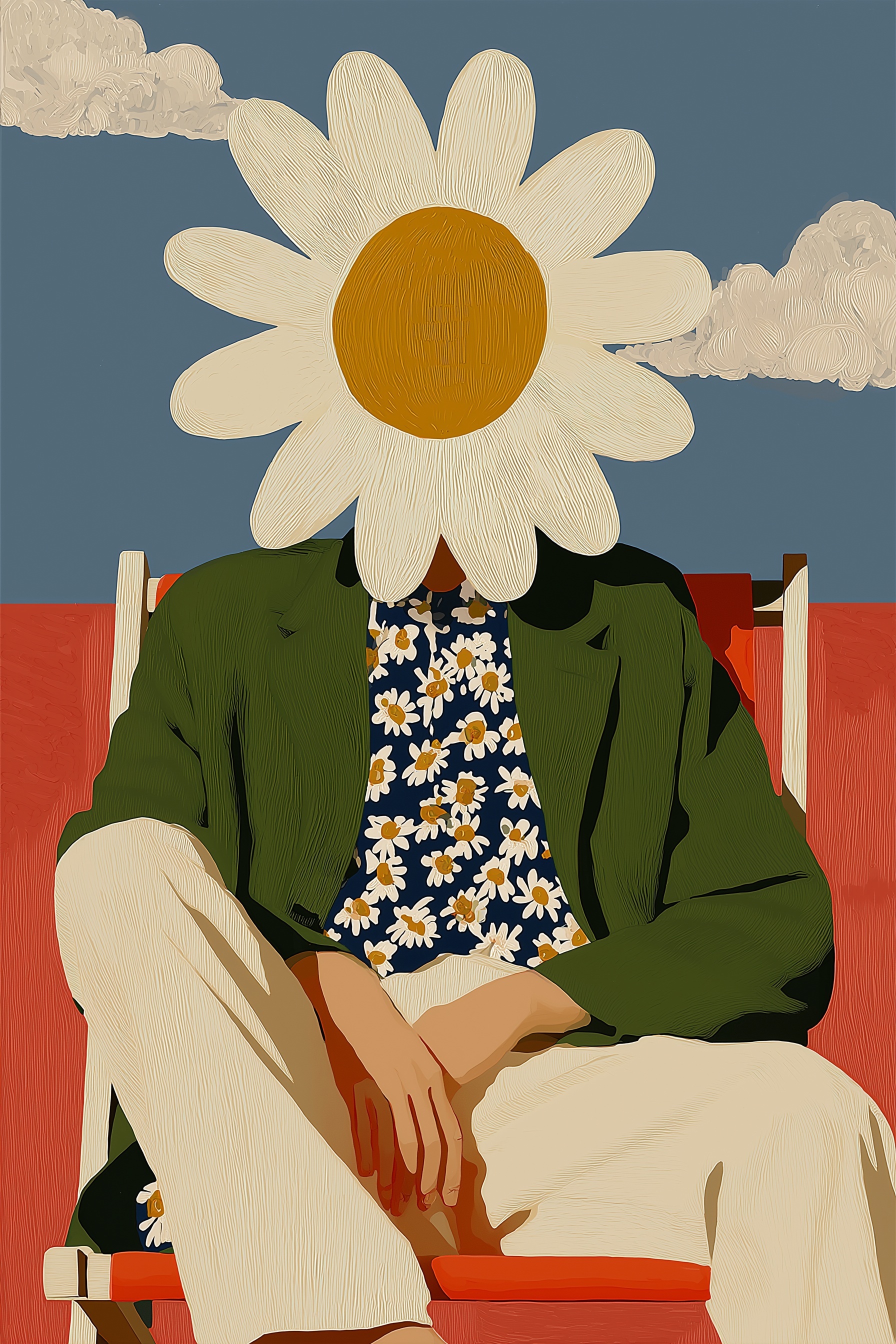 Whimsical Fashion: Surreal Meadow Portraits