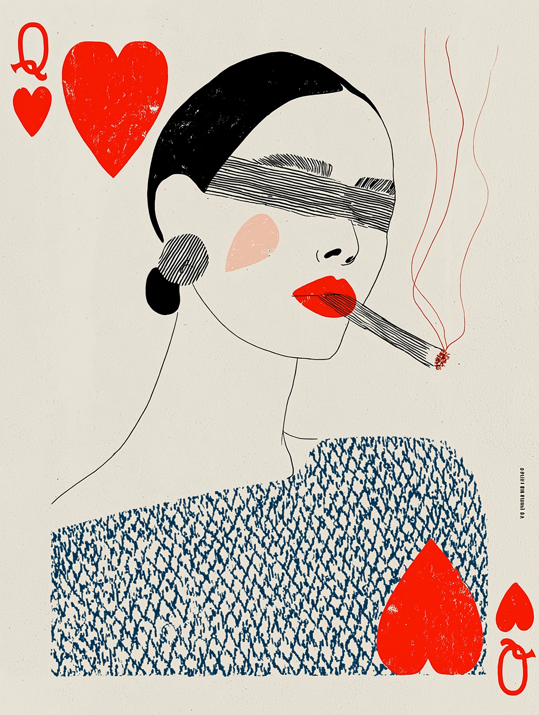 Chic Queen of Hearts: Modern Elegance Redefined