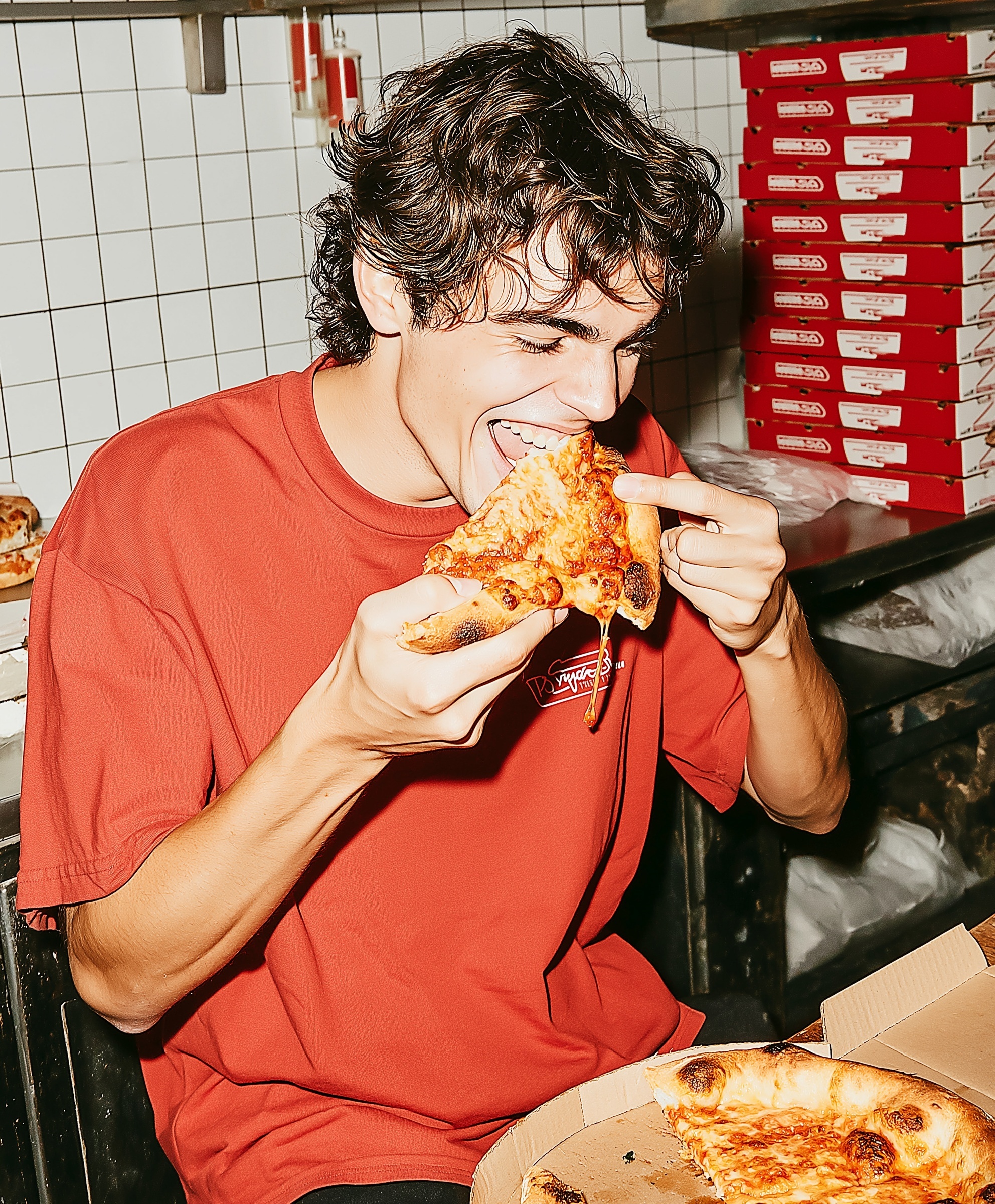 Delicious Pizza Joy: Bite Into Happiness Today!