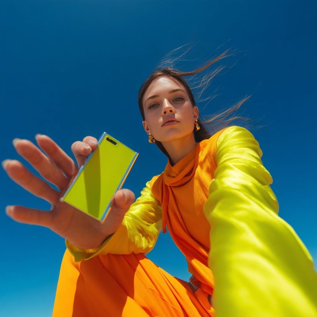 Vibrant Fashion Meets Modern Elegance