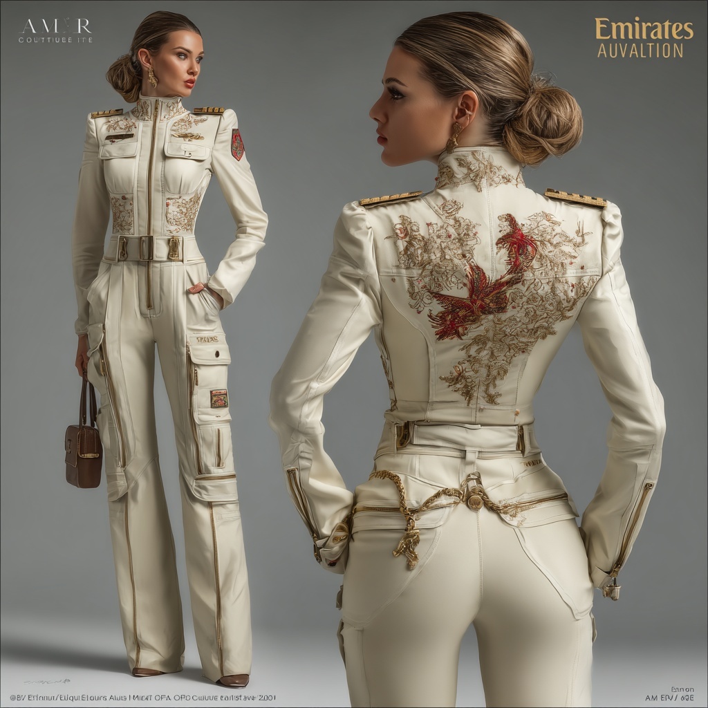 Exclusive Jumpsuite for Pilots by AMR Couture