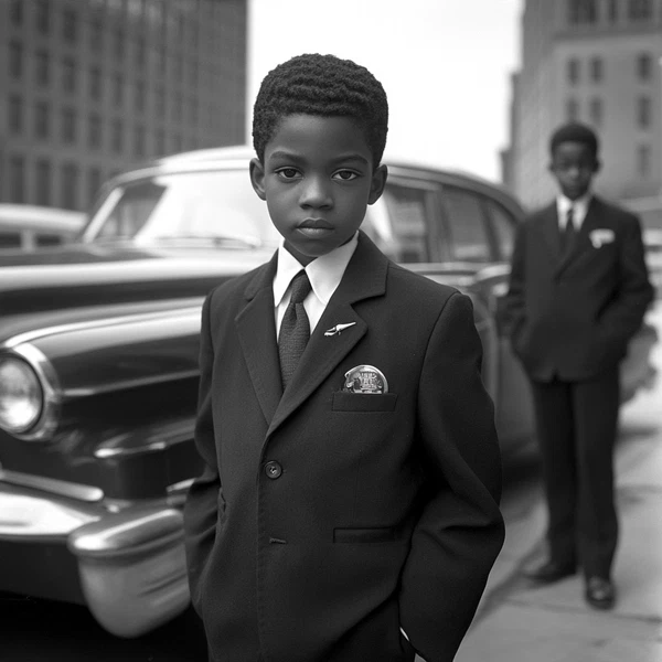 Timeless Elegance: 1950s Youth in Classic Style