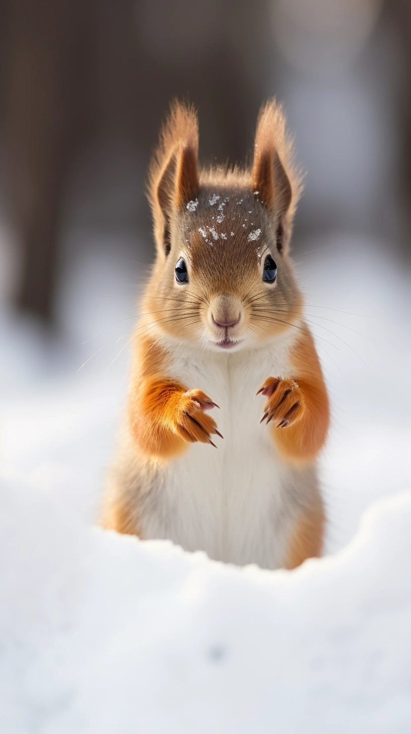 Captivating Winter Wildlife: Rejoice in the Snow with Stunning Animal Photography!