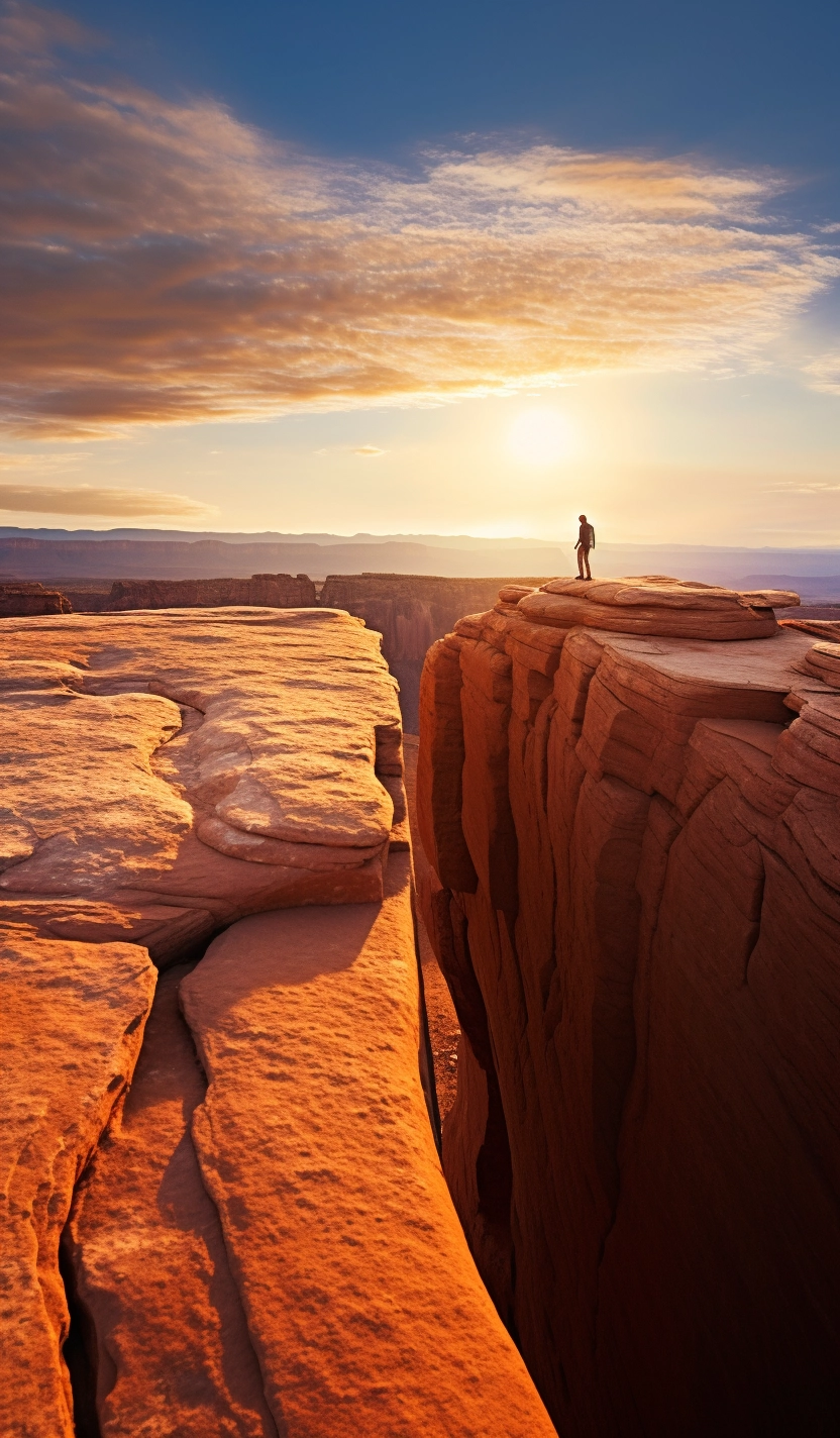 Harmonious Utah Canyonlands: Stylized Gigapixel Photography