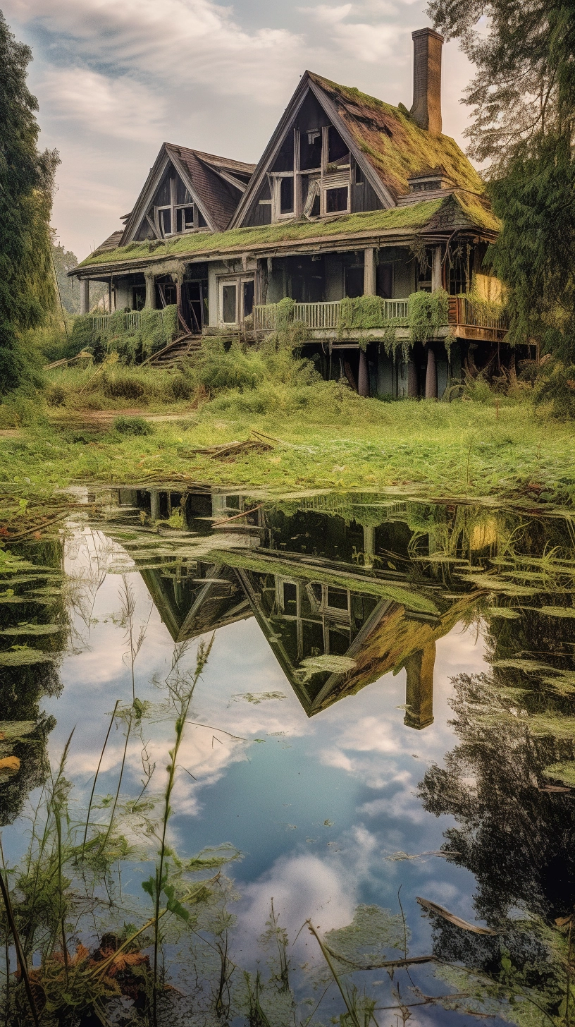 Abandonpunk Luxury Compound: Decaying Mansion