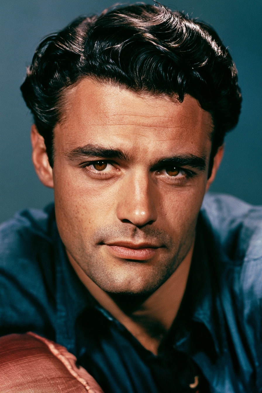 Timeless 1940s Portrait of an All-American Man