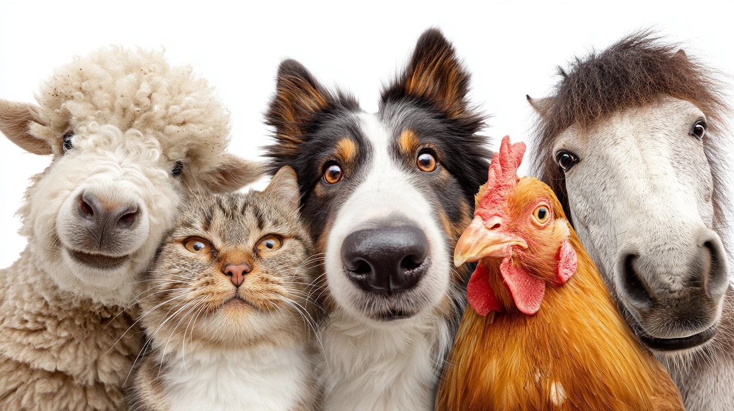Adorable Pets Pose Perfectly for Your Attention!