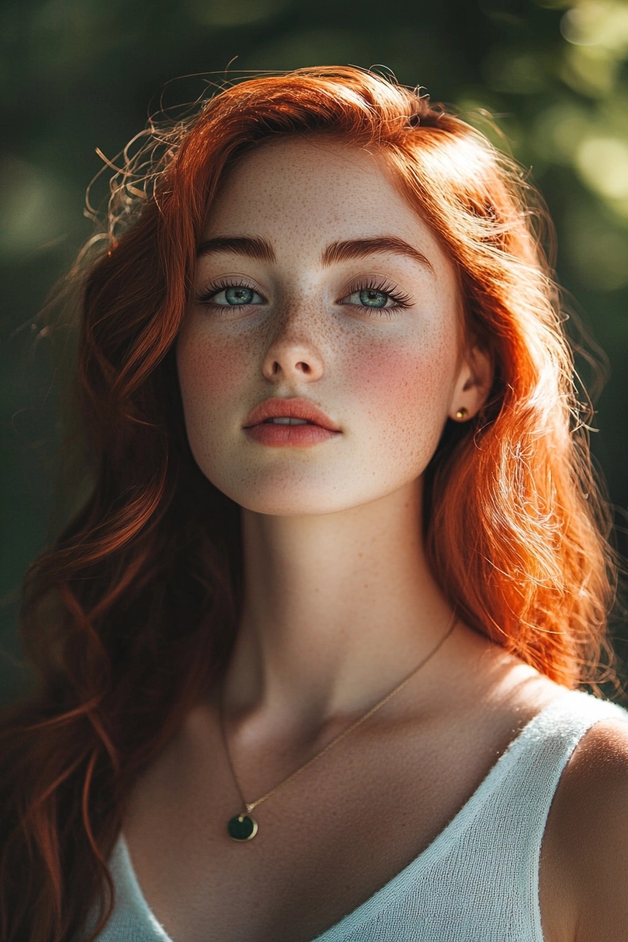 Stunning Portrait of a Young Woman in Her 20s