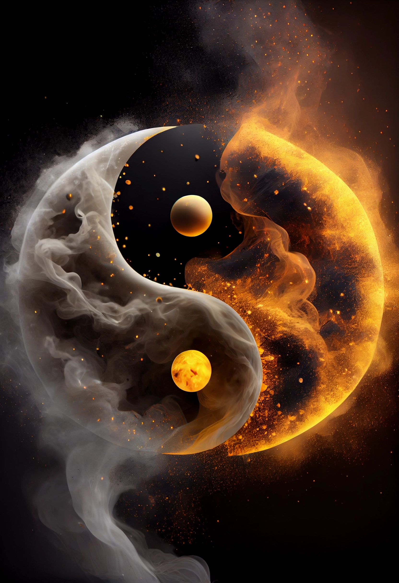 Multi-Dimensional Yin Yang in Photorealistic Cinema 4D