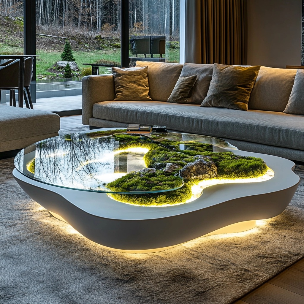 Unique Modern Coffee Tables for Luxury Villas