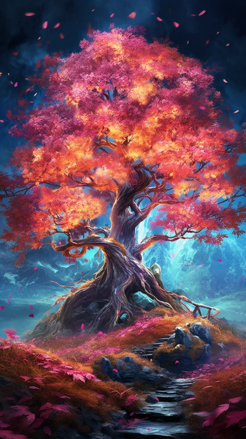 Cinematic Art with Vibrant Colors - Viral Tree