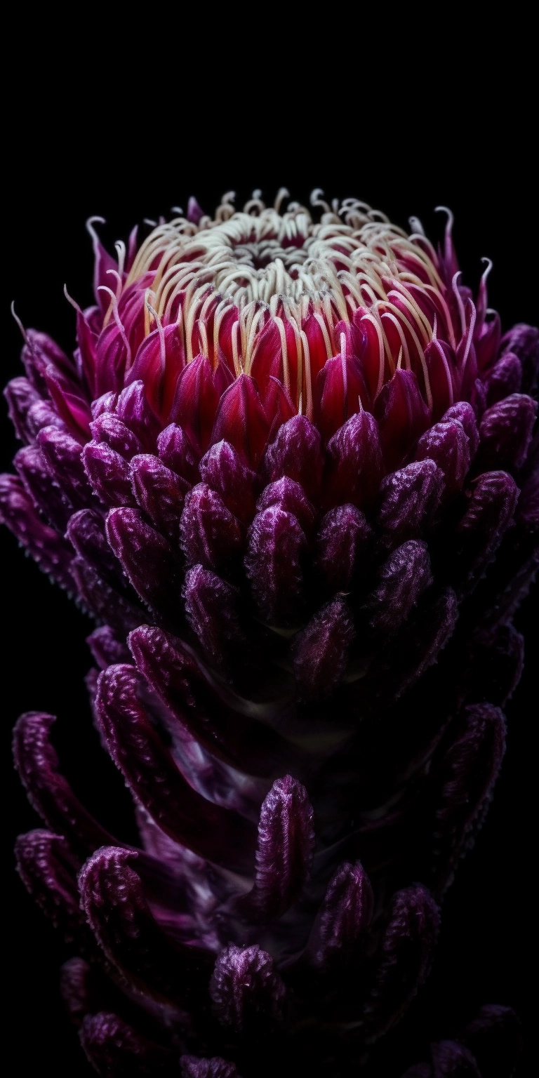 Alien Flower Ziggurats: Majestic Close-Ups