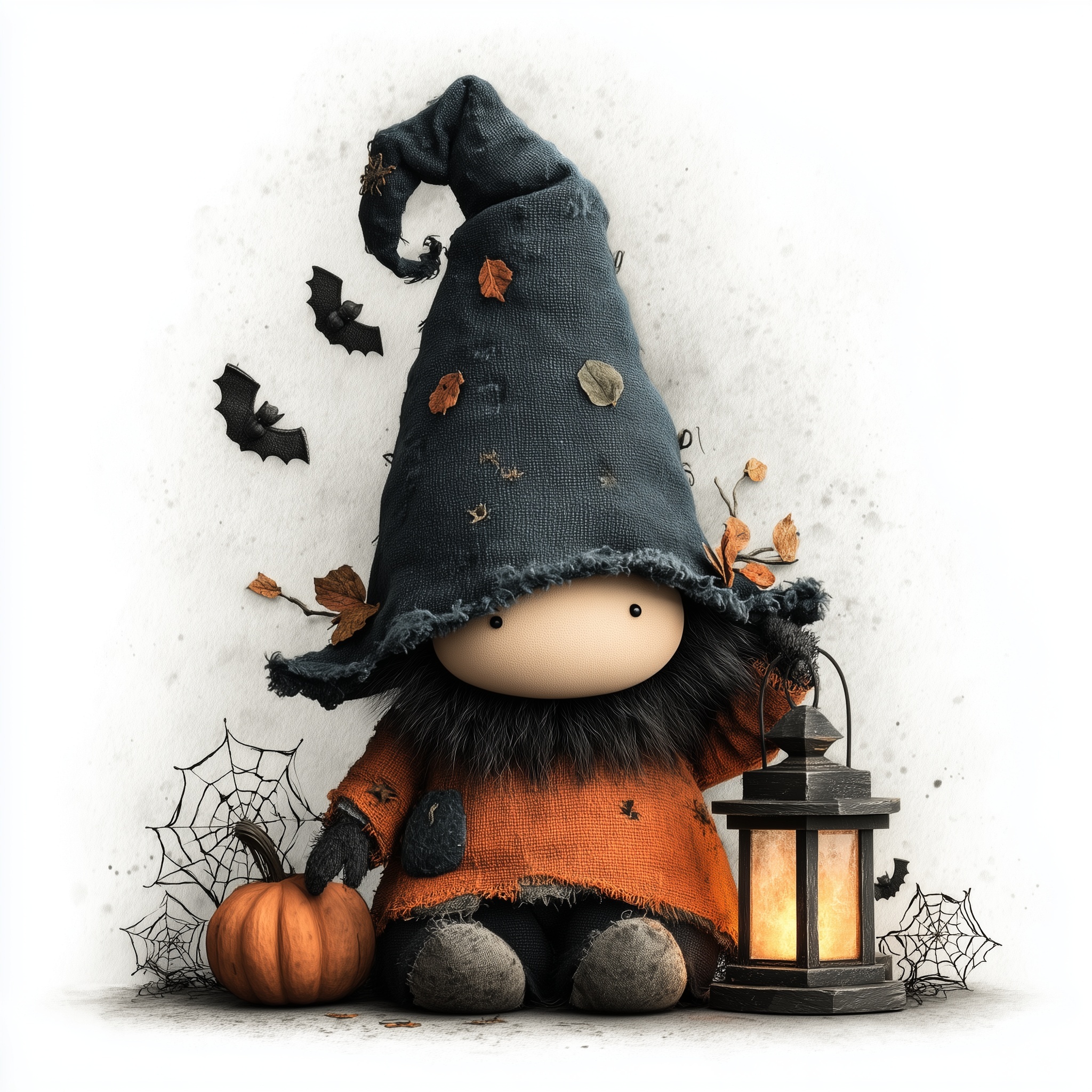 Charming Halloween Gnome Clipart for Your Designs