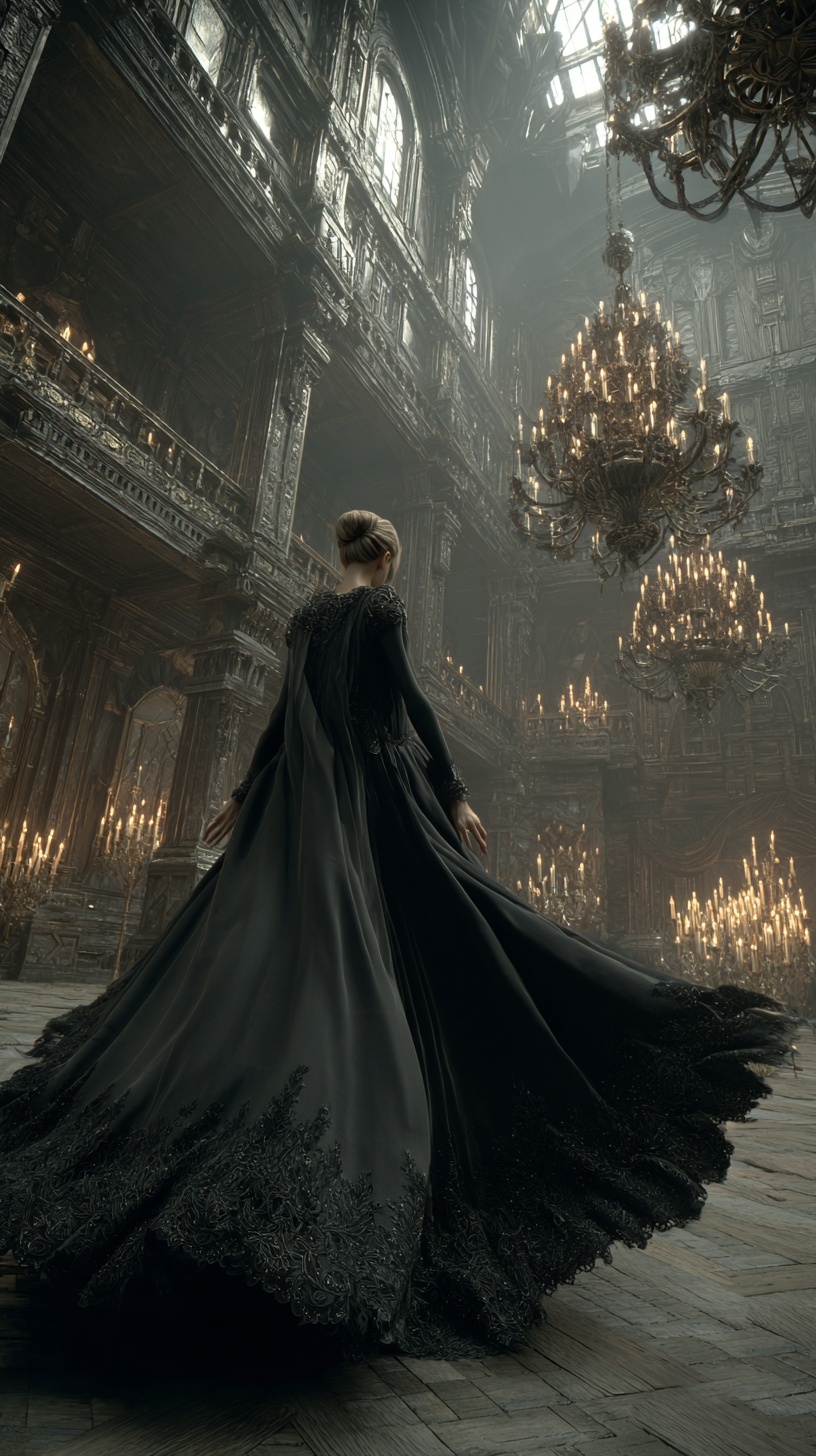 Knightly Elegance: A Gothic Encounter