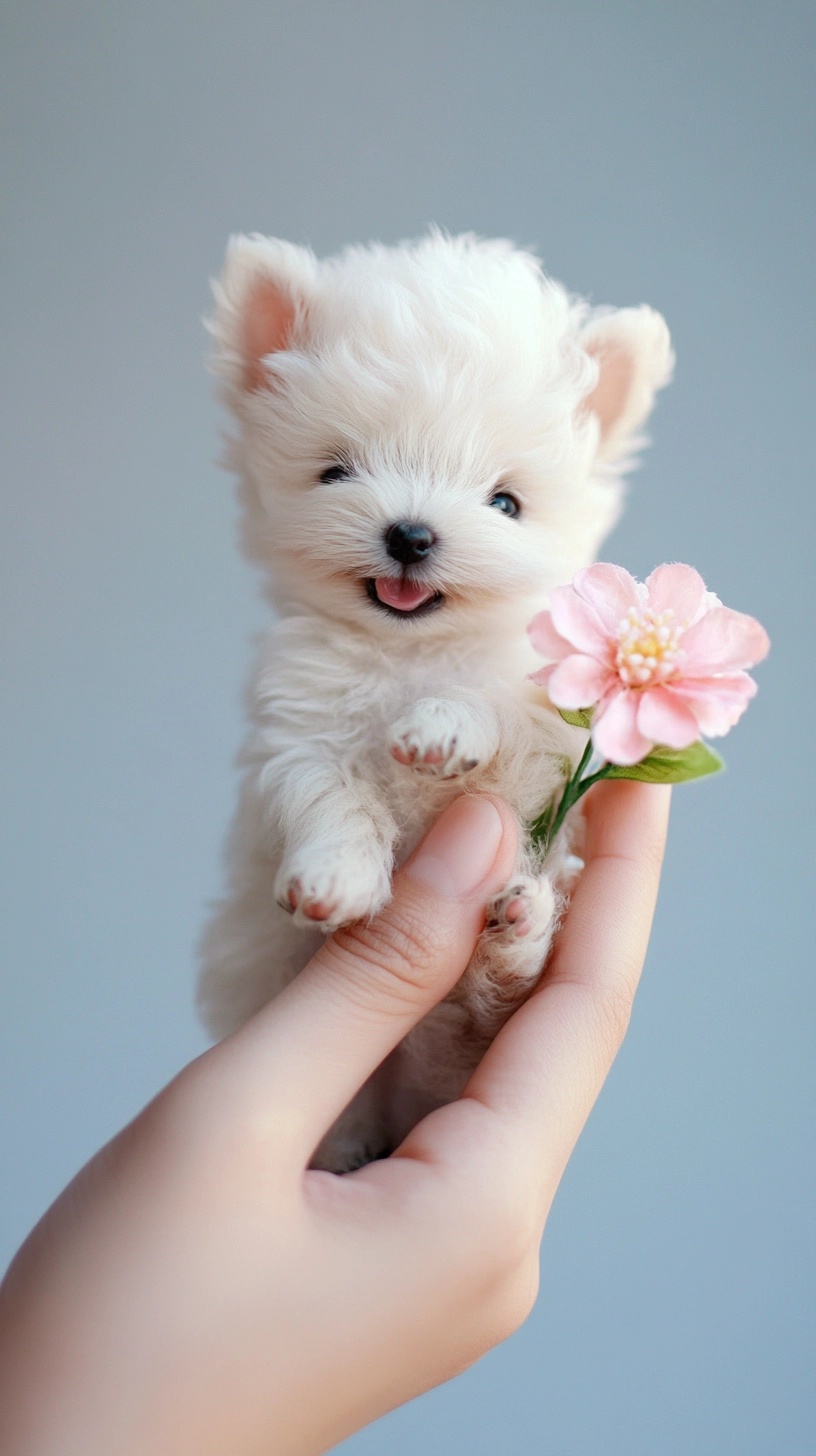 Meet the Adorable Tiny Poodle Puppy!