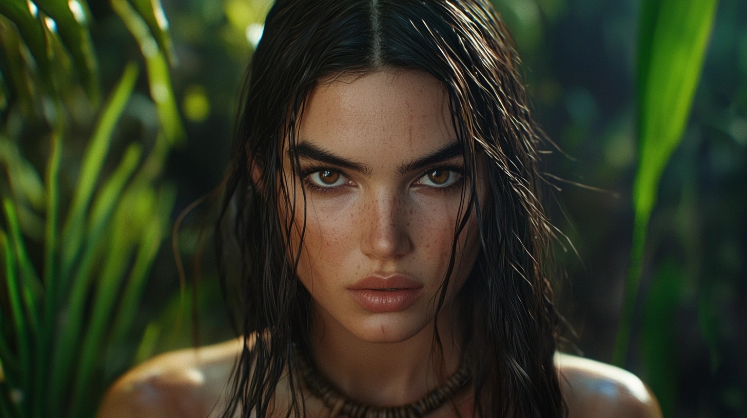 Kendall Jenner: Jungle Amazon vs. Neanderthals