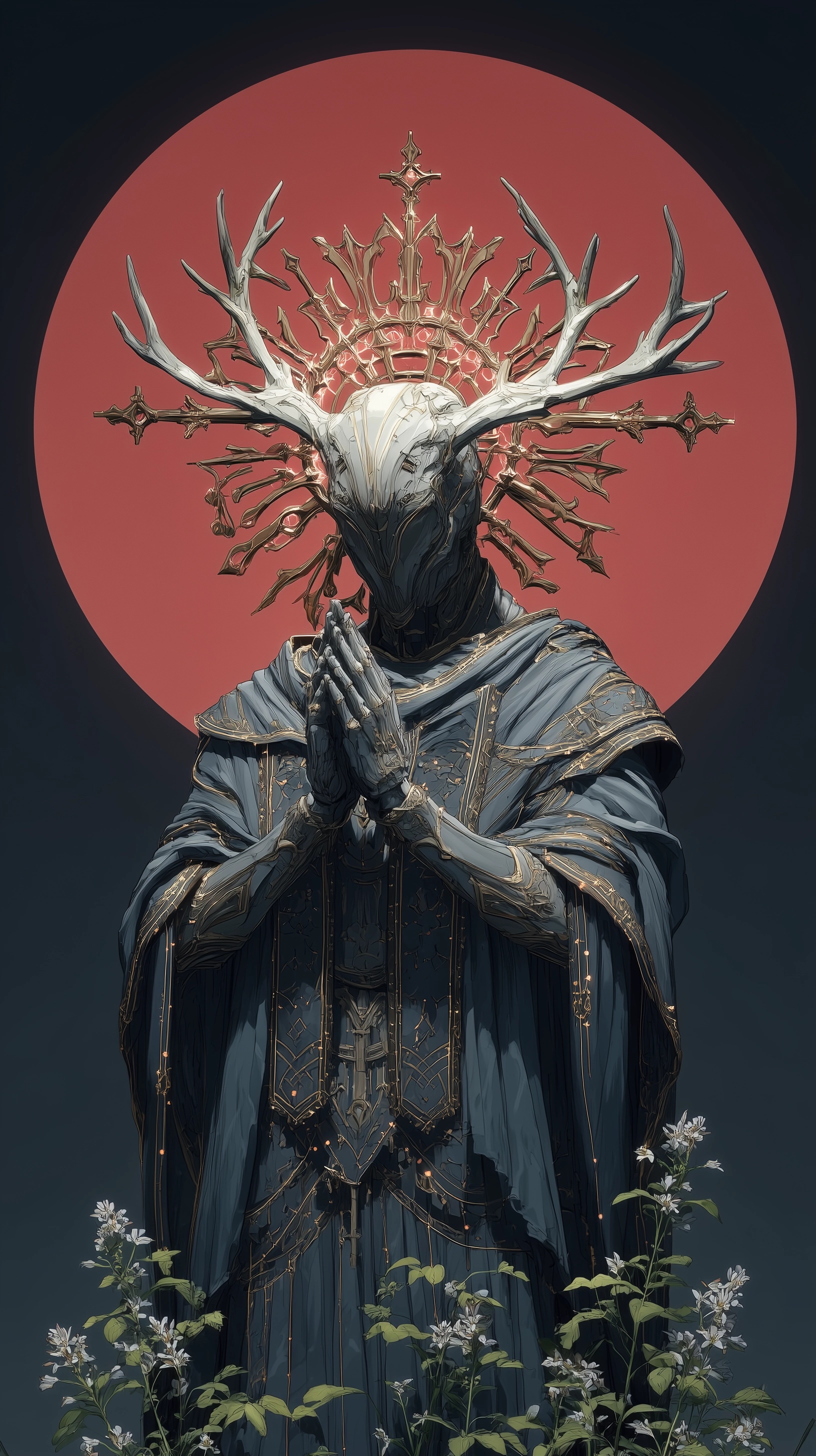 Enigmatic Oracle: A Dark Fantasy Awakens