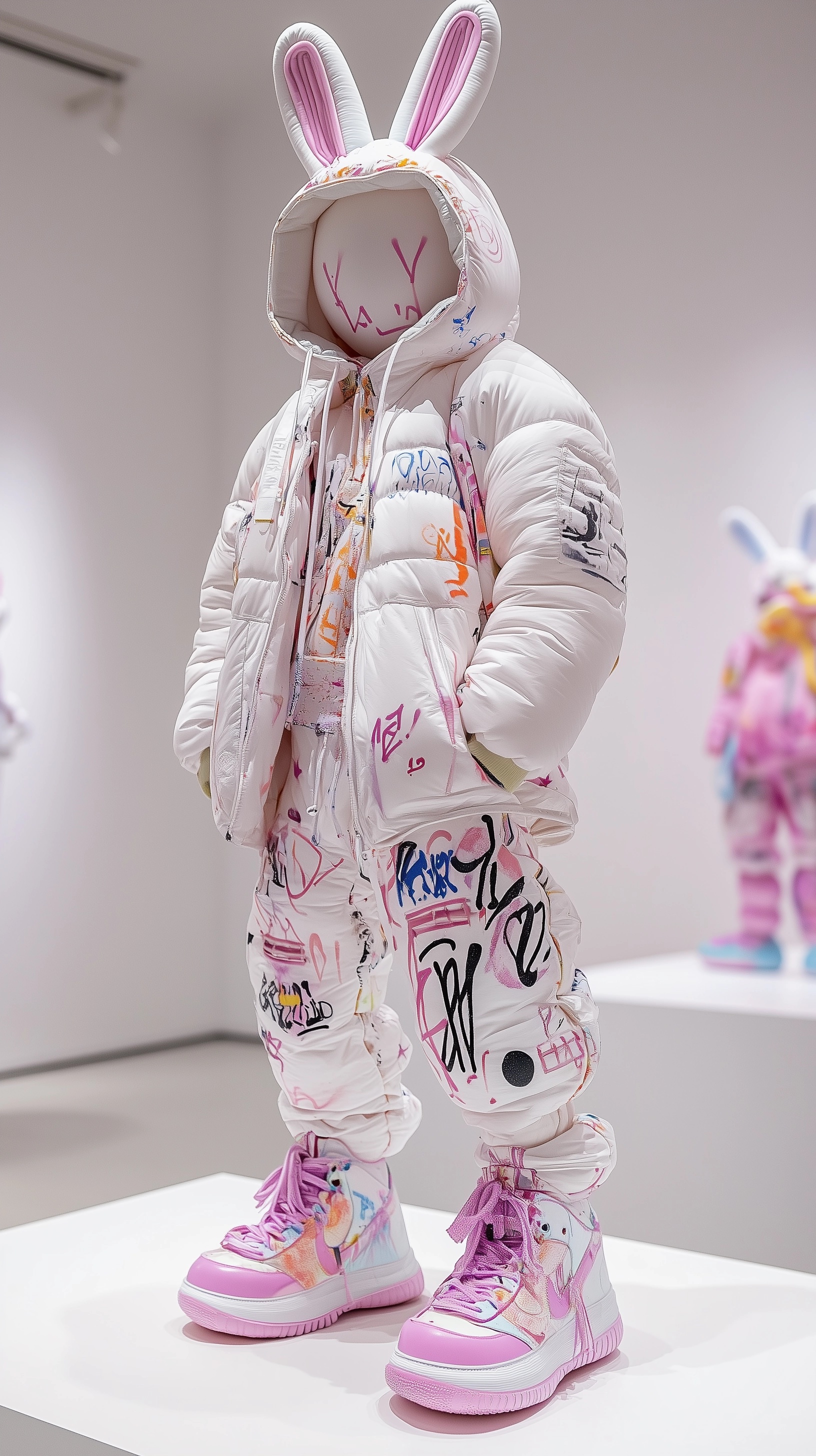 Explore Hip Hop Art: Inflatable Rabbit Exhibit