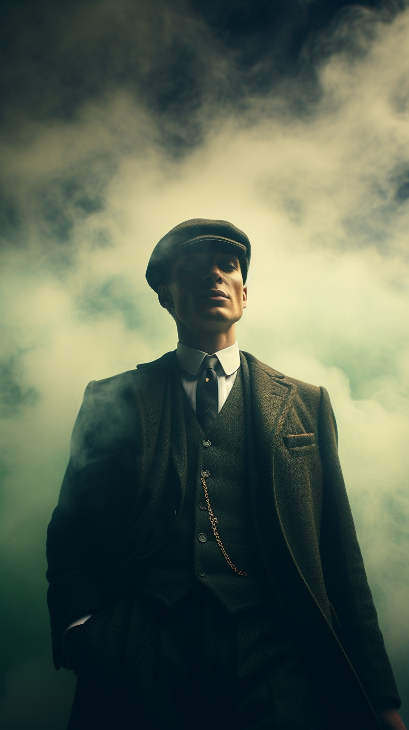 Enigmatic Peaky Blinders: Thomas Shelby and the Futuristic Lamborghini