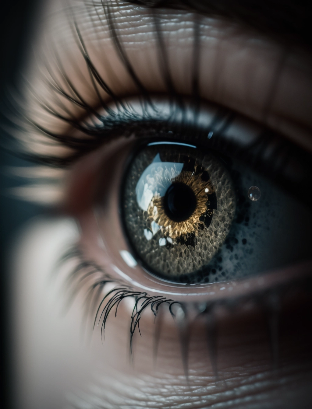 Nostalgic Moments: Detailed Eye Photography