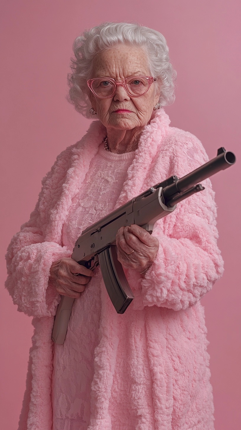 Grandma Terminator: Sweetness Meets Firepower