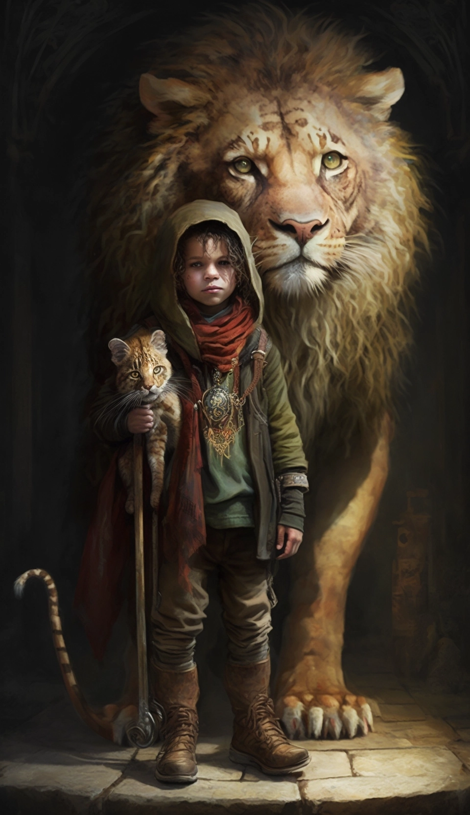 Charming Thief with Multidimensional Powers and Lion Cub Pet