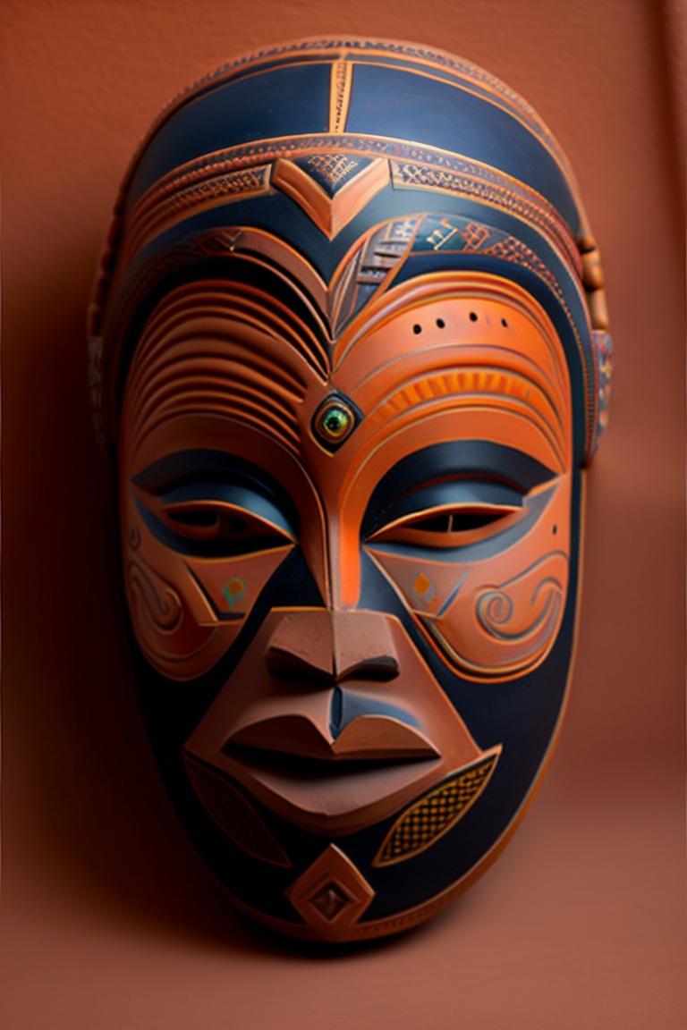 Authentic Makonde African Masks & Tribal Tattoos