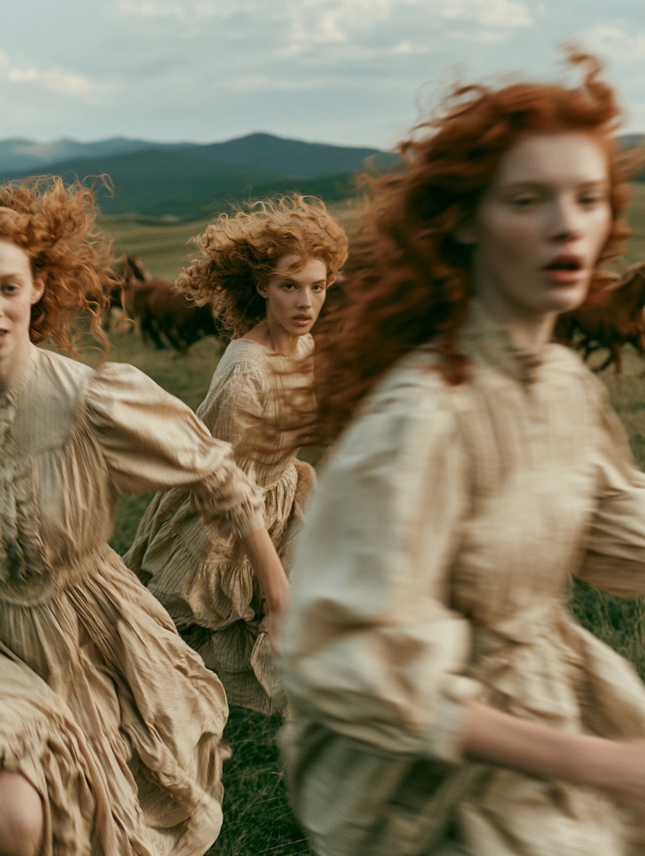 Stunning Fashion Photography in Nature's Embrace