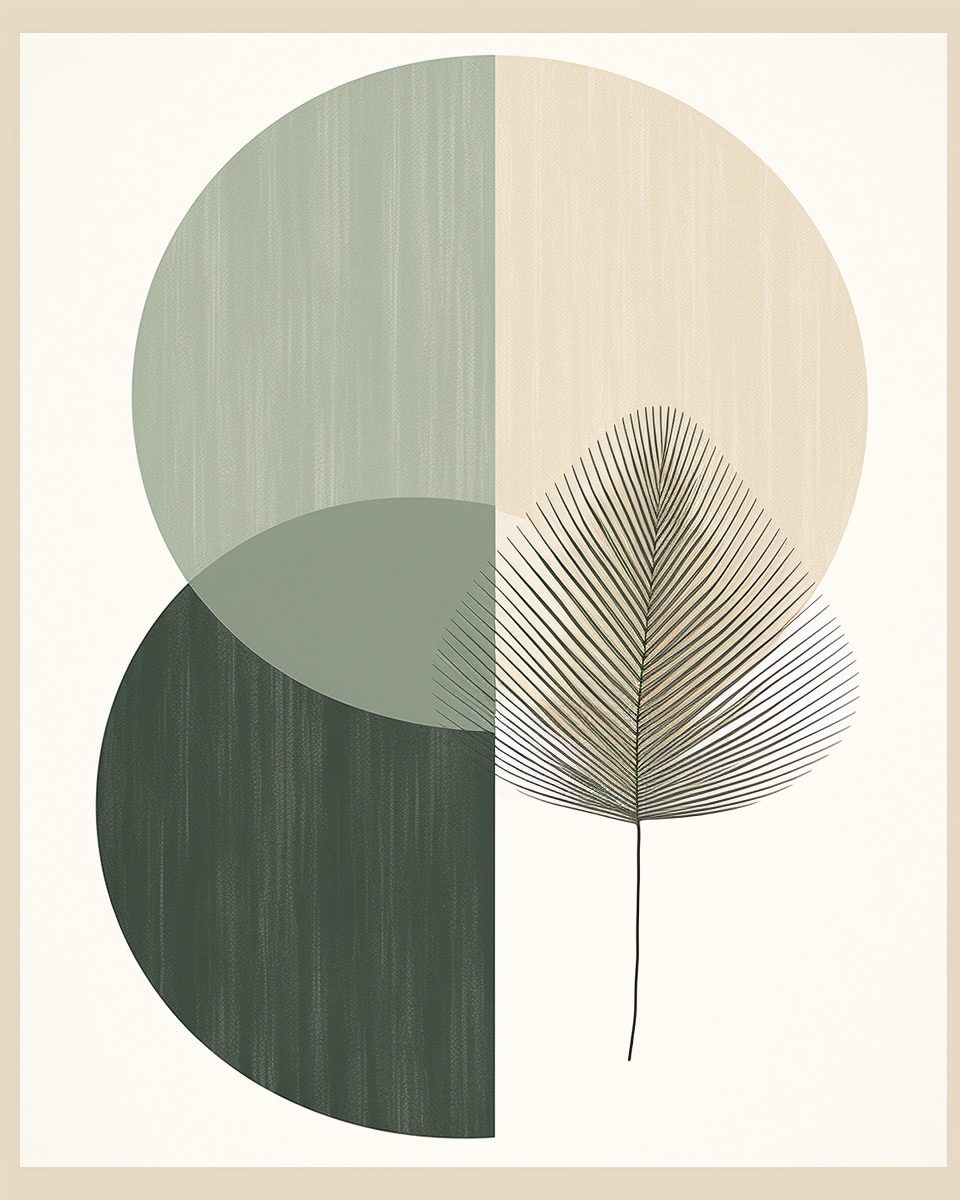 Gorgeous Sage Green Boho Wall Art Prints