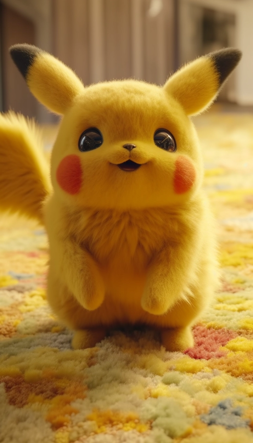 Ultra Realistic Pikachu - Full Body Shot