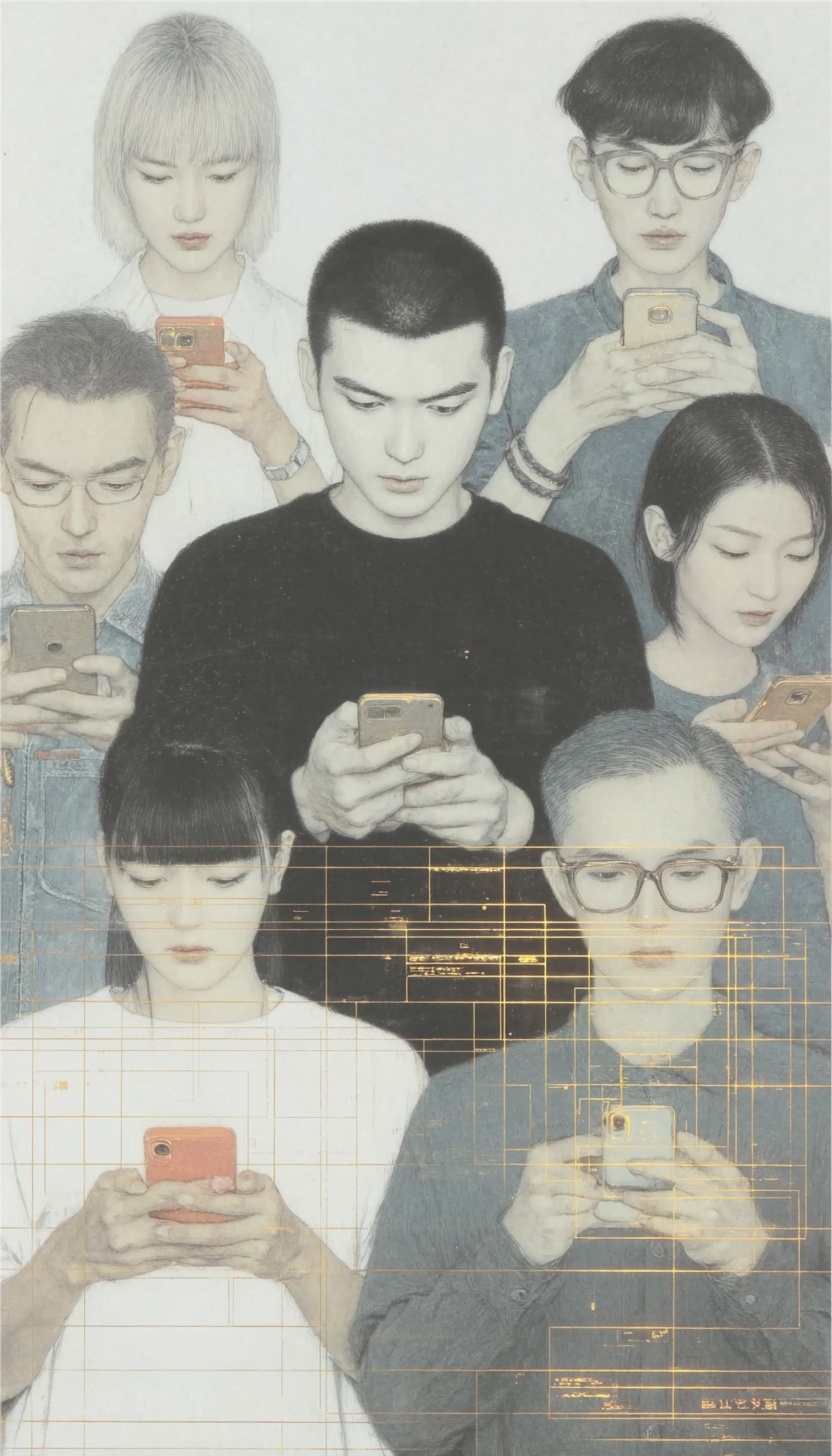 Disconnected: A Visual Statement on Digital Addiction