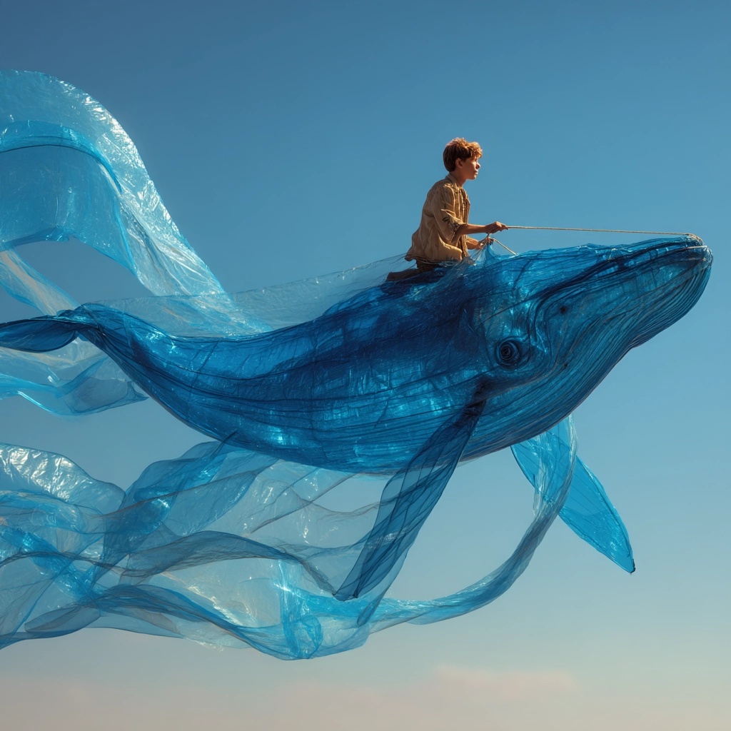 Adventure on a Blue Whale: Eco-Friendly Fun!