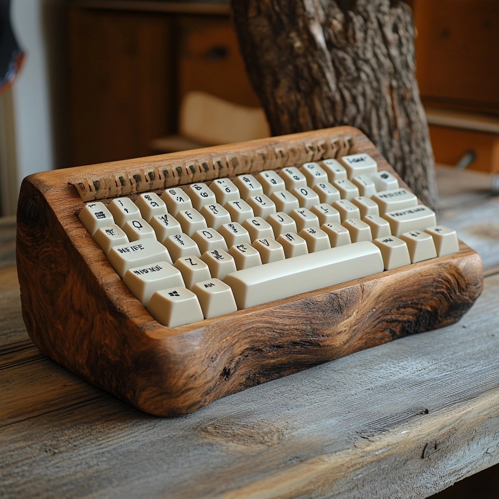 Neolithic Foxfire Keyboard for Your Minimalist Desk