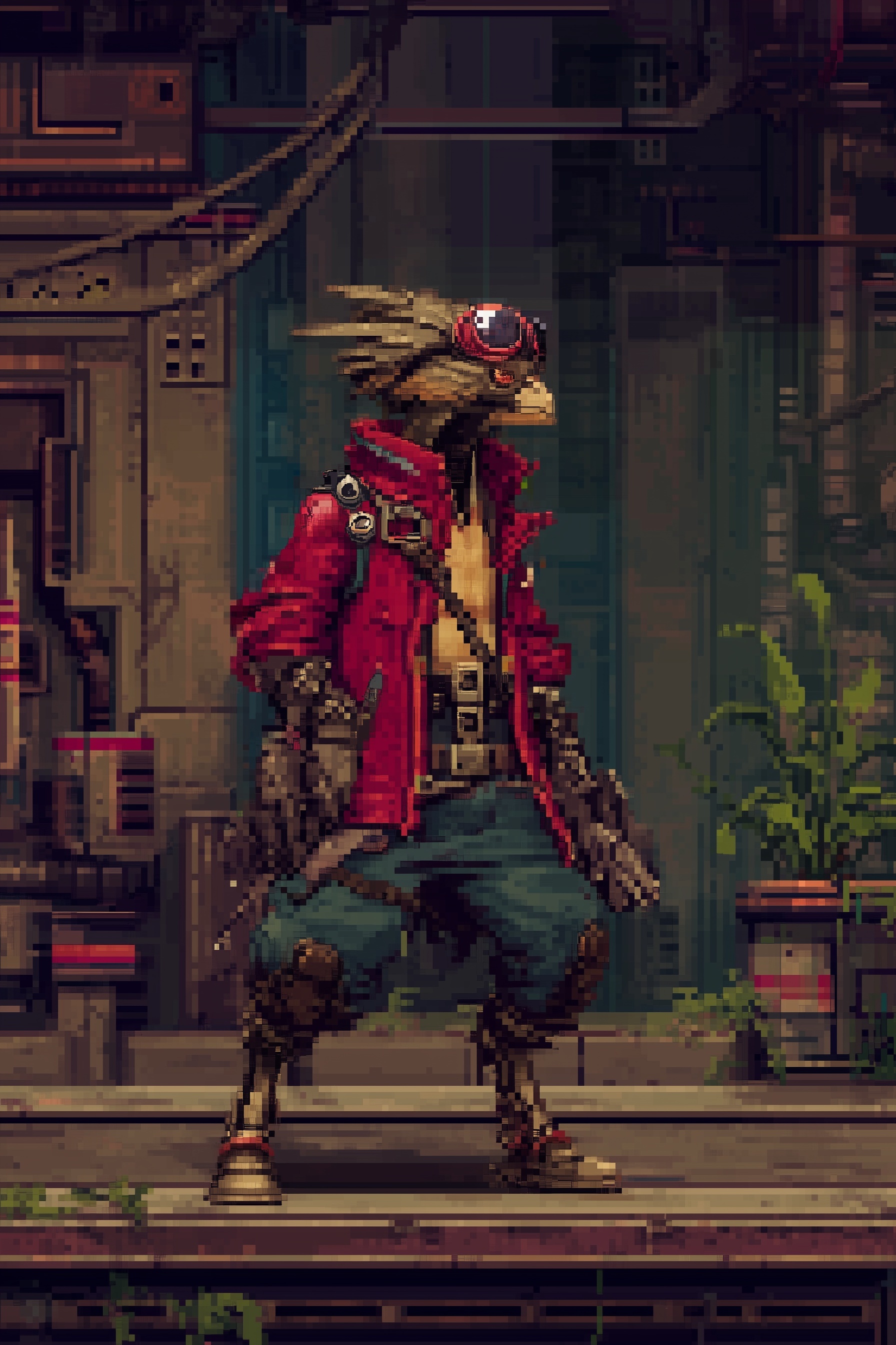 16-Bit Alien: Blade Runner Style Arcade Adventure