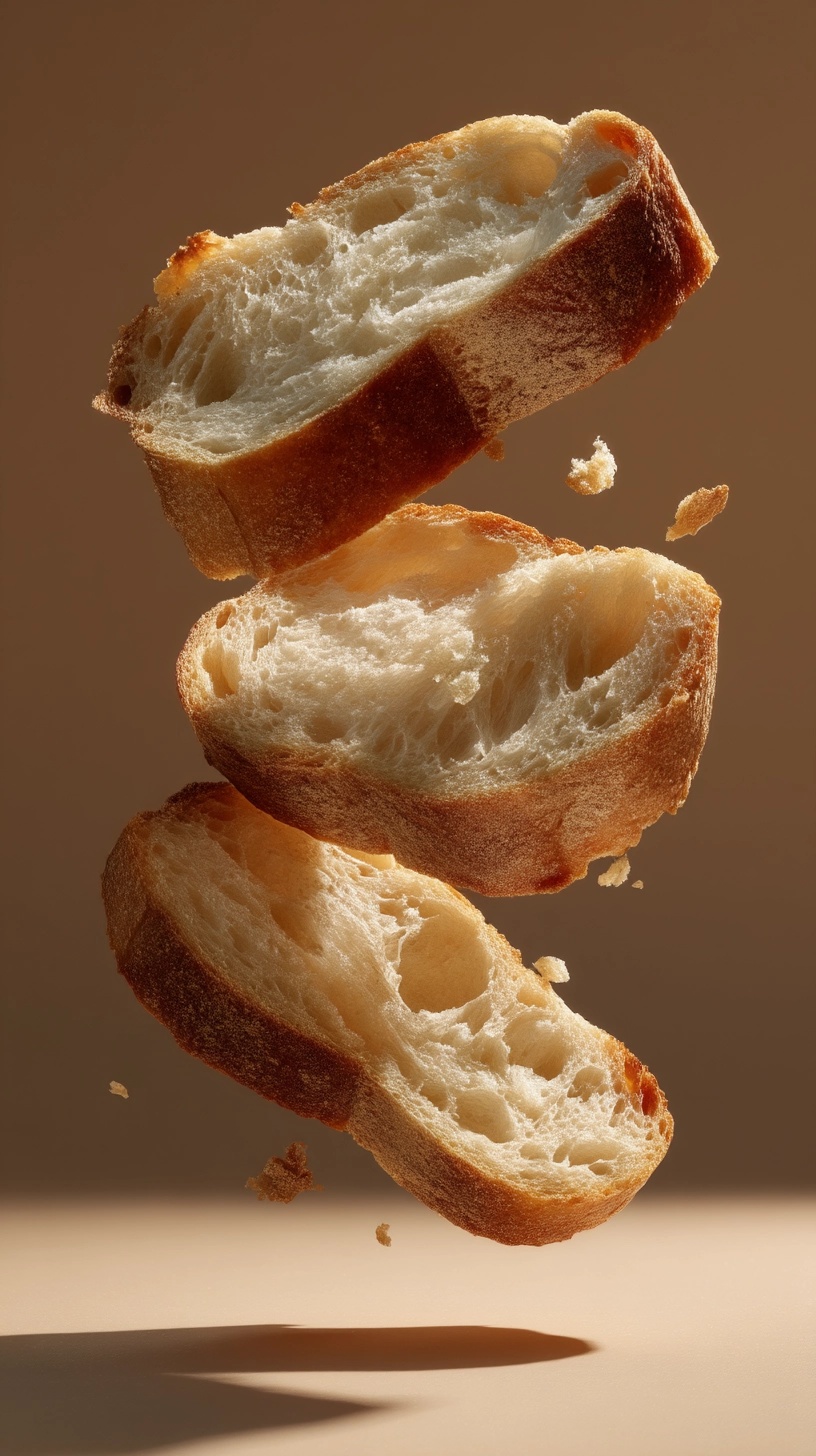 Stunning Minimalist Sourdough Bread Photography