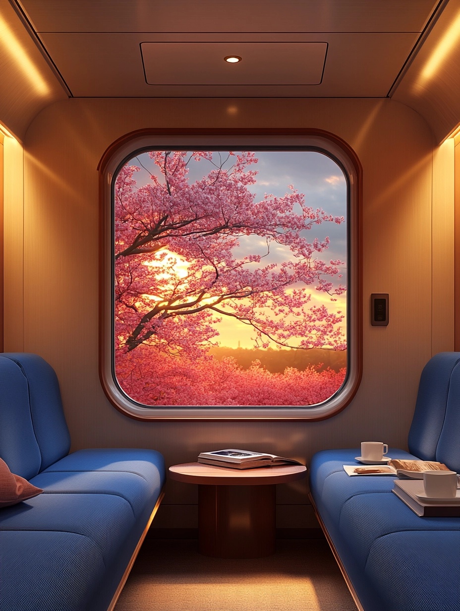 Modern Travel: Train Meets Airplane Comfort