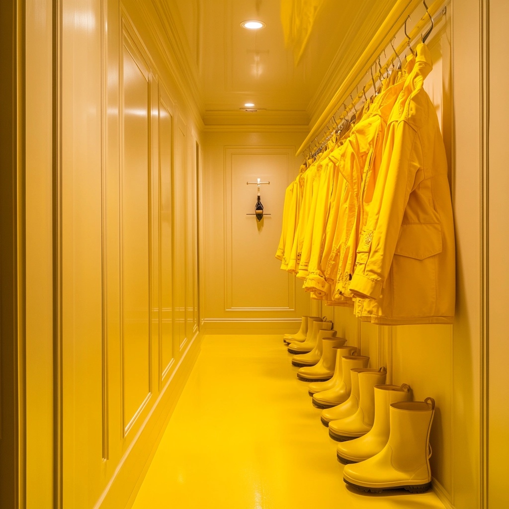 Vibrant Yellow Collection: Stylish Rainwear Awaits