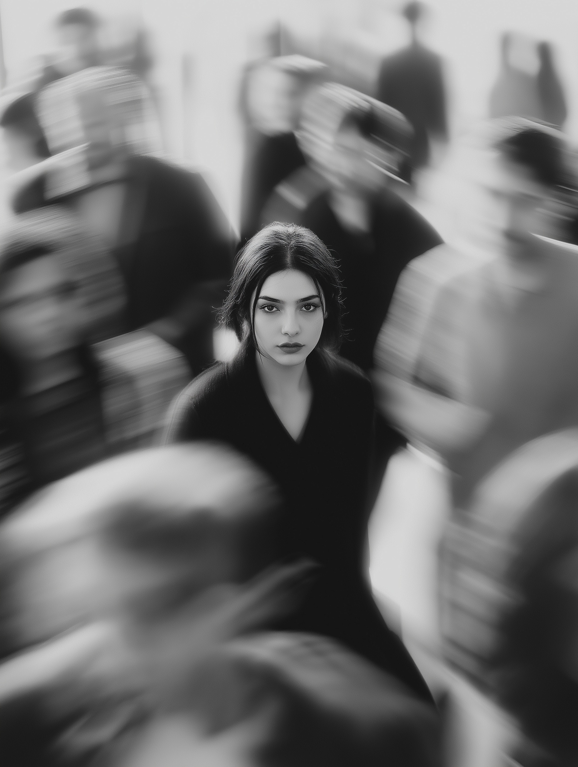 Stillness Amidst the Chaos: A Cinematic Perspective