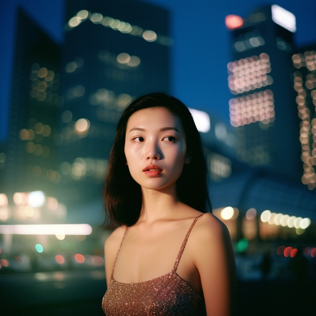 Singapore City Portraits with Contax Tix Style