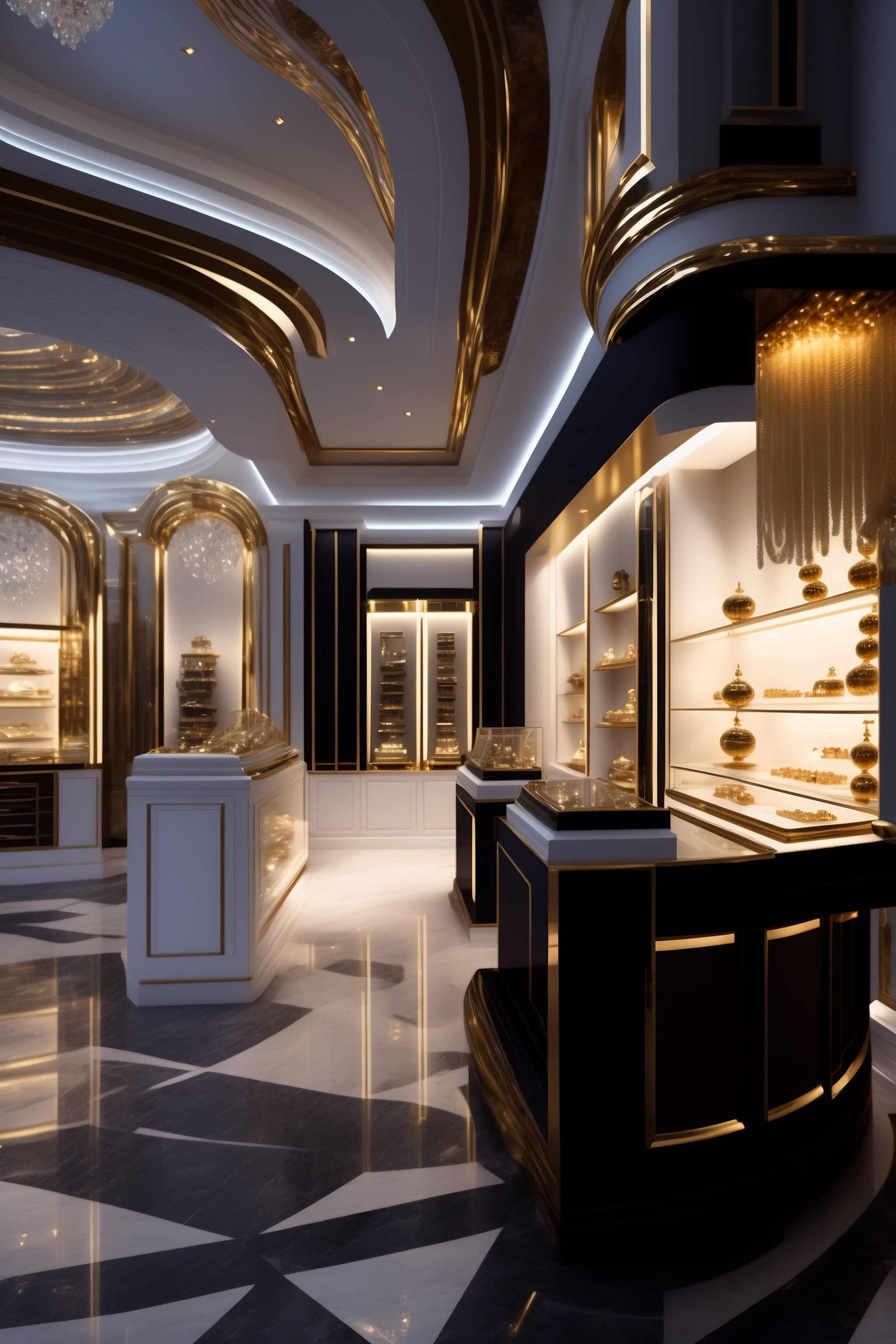 Luxury Jewelry Store - Light & Bright